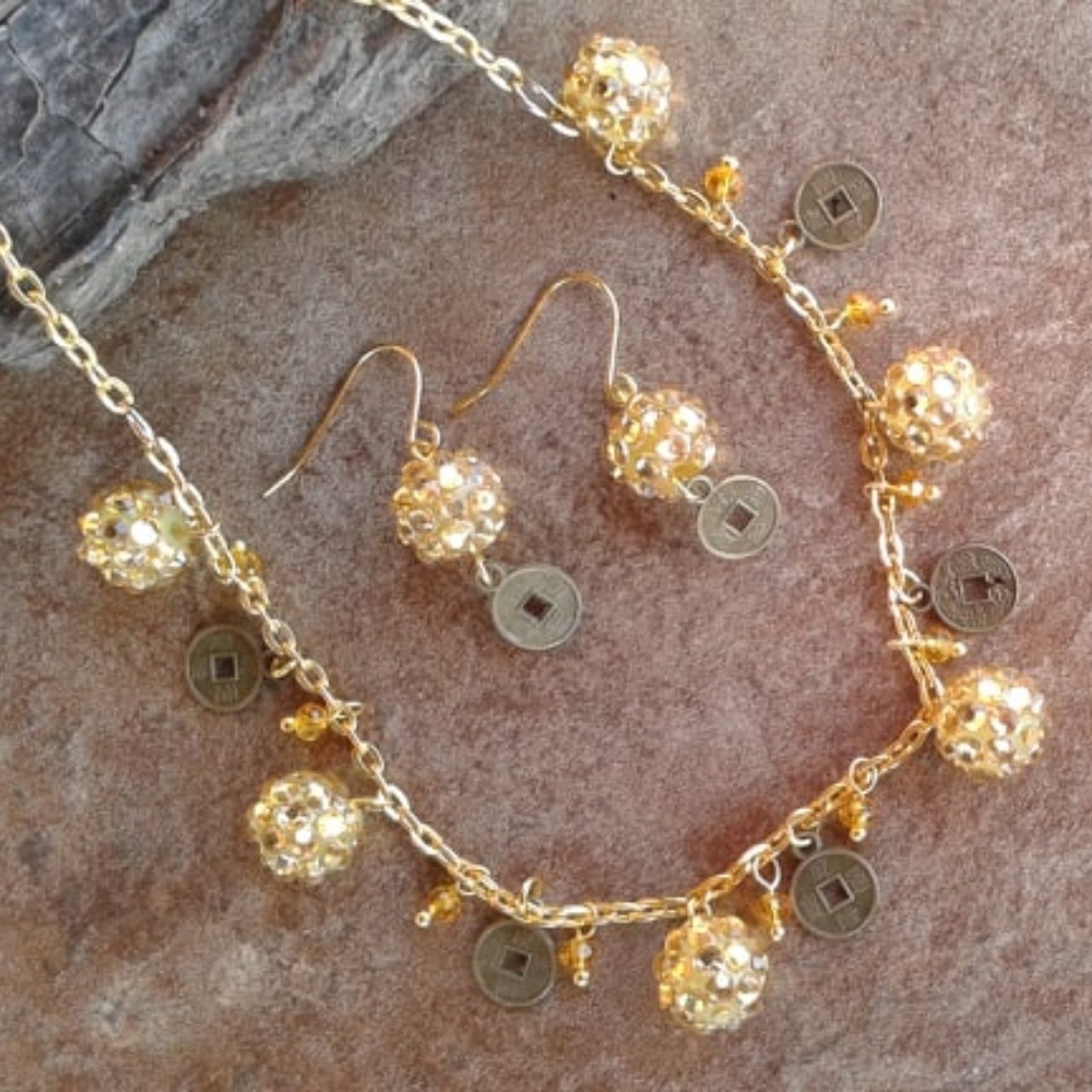 Shambala Bead Necklace
